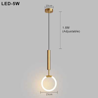 Nordic Minimal Pendant Lamp With Elegant Design Elements - OpalDwell
