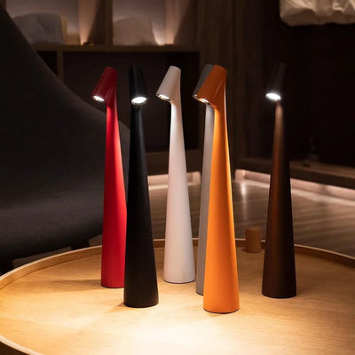 LumaNord Wireless LED Table Lamp for Reading and Dining Rooms with Soft Ambience - OpalDwell