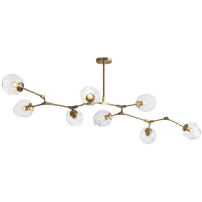 LustraNova Glass Bubble Pendant Light With Branching Arms Ambient Lighting - OpalDwell