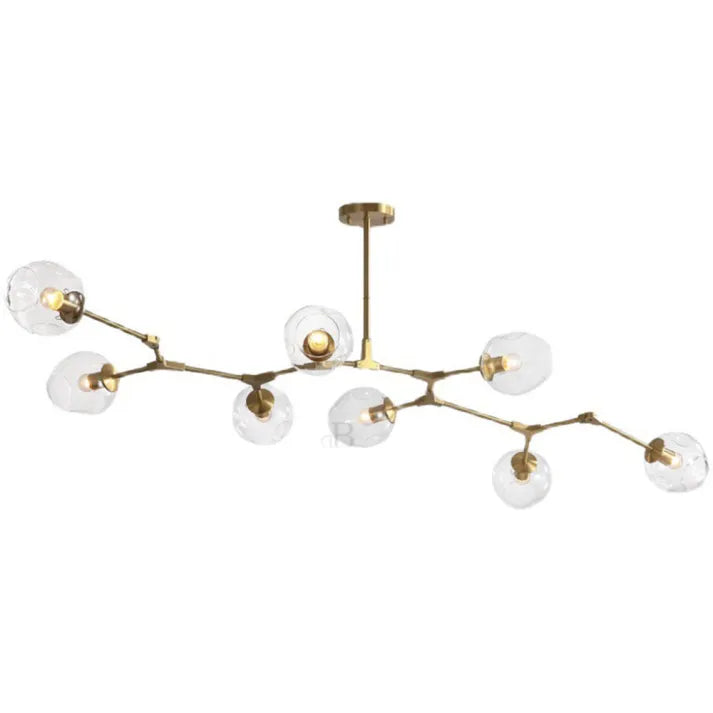 LustraNova Glass Bubble Pendant Light With Branching Arms Ambient Lighting - OpalDwell