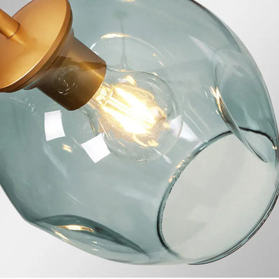 LustraNova Glass Bubble Pendant Light With Branching Arms Ambient Lighting - OpalDwell