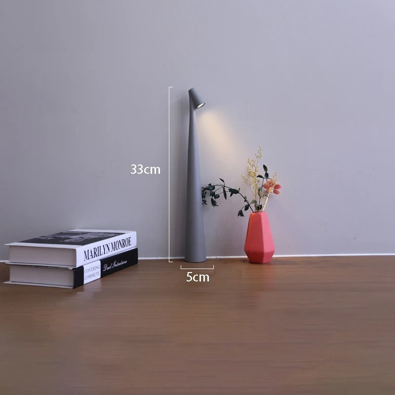 Rechargeable Nordic Minimalist Cordless Table Lamp With LED - OpalDwell