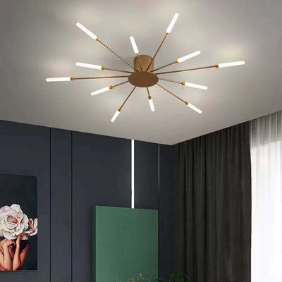 Asterra Modern Ceiling Lamp for Living Room and Bedroom OpalDwell