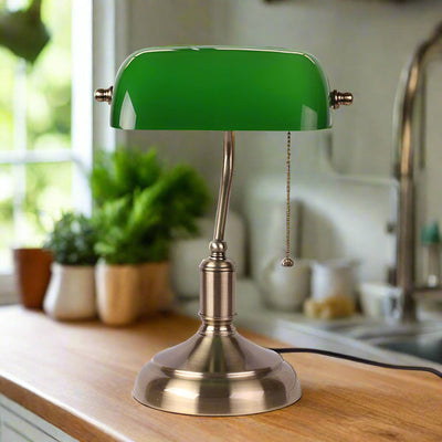 Aurelia European Glass Table Lamp For Elegant Living - OpalDwell