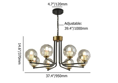 Brennan Chandelier - OpalDwell