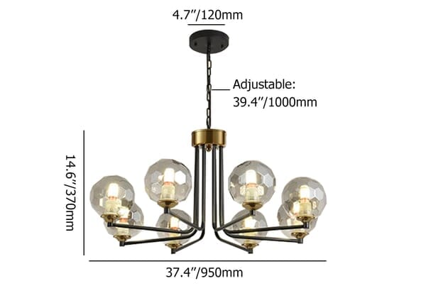 Brennan Chandelier - OpalDwell