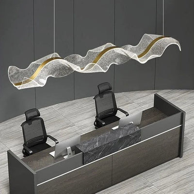 Astrae Pendant Light Contemporary Sleek Ceiling Fixture - OpalDwell