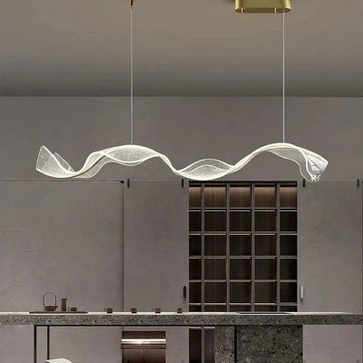 Astrae Pendant Light Contemporary Sleek Ceiling Fixture - OpalDwell