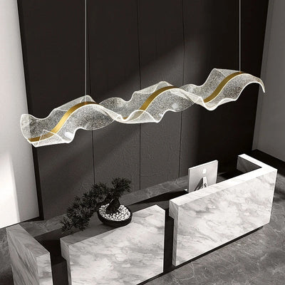 Astrae Pendant Light Contemporary Sleek Ceiling Fixture - OpalDwell