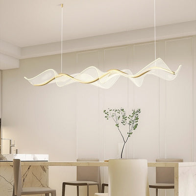 Astrae Pendant Light Contemporary Sleek Ceiling Fixture - OpalDwell