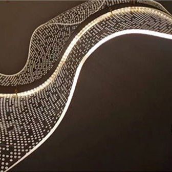 Astrae Pendant Light Contemporary Sleek Ceiling Fixture - OpalDwell