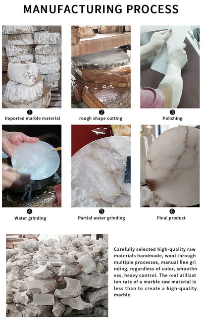 Lumera Marble Rock Light | OpalDwell - OpalDwell