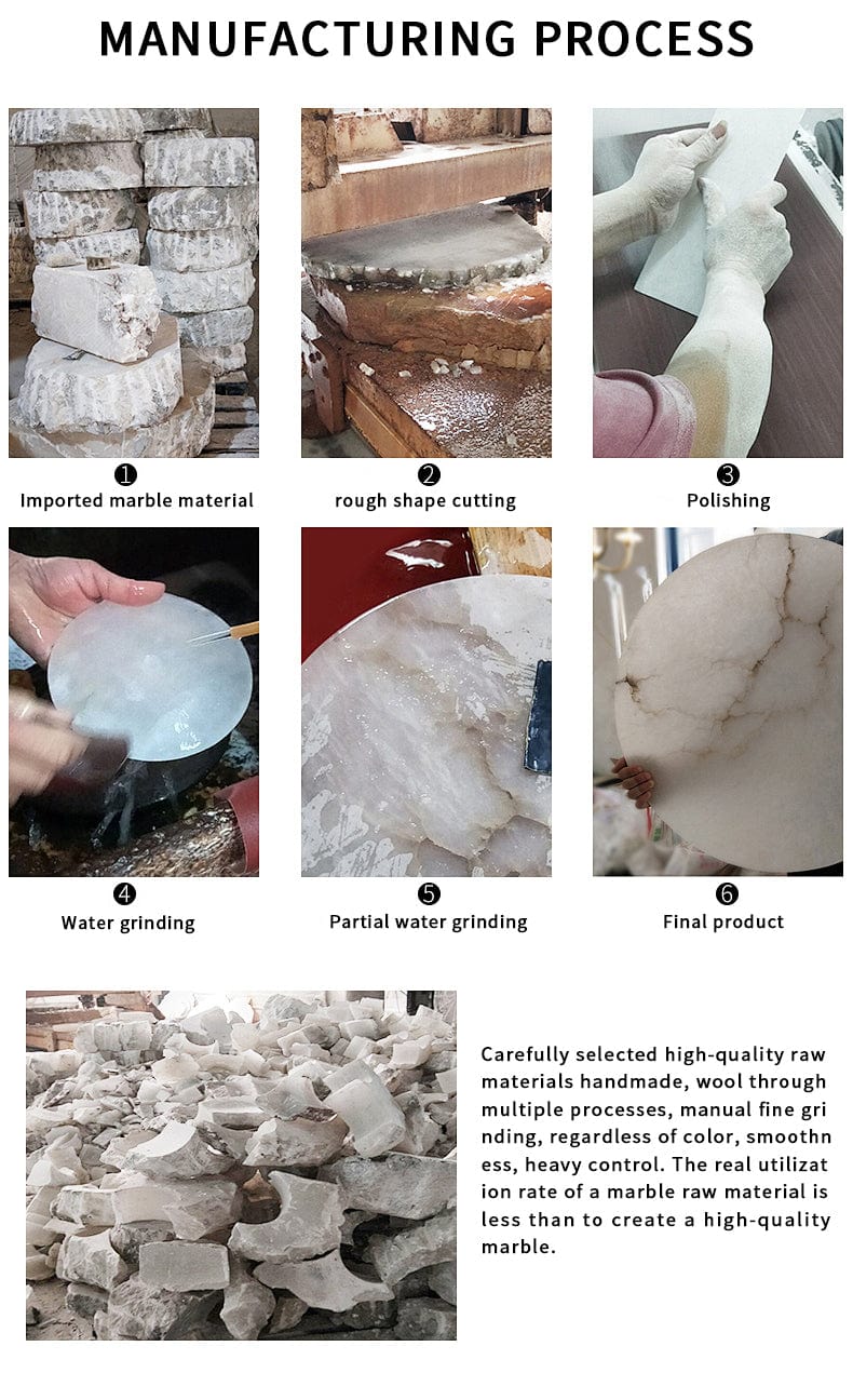 Lumera Marble Rock Light | OpalDwell - OpalDwell