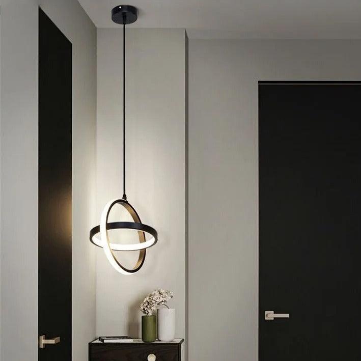 Liora | Geometric Hanging Pendant Light - OpalDwell