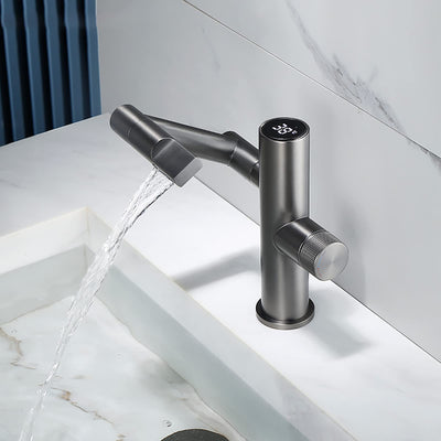 Nerova | Smart Single-Hole Bathroom Faucet with Temperature Readout | OpalDwell OpalDwell