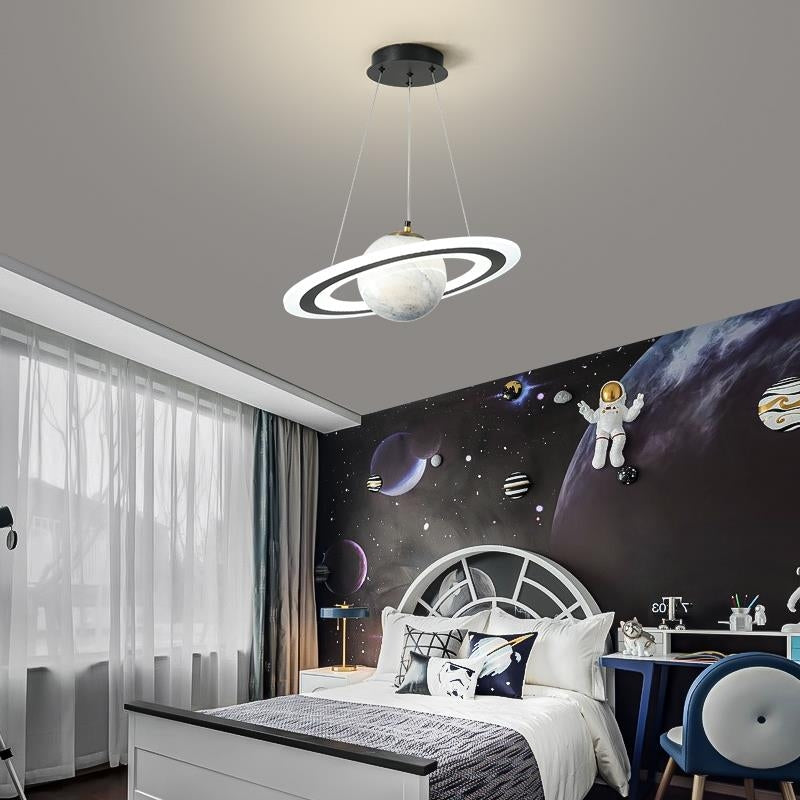 Orion Orbit Pendant Light Dimmable Galaxy Glow Effect - OpalDwell