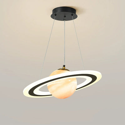 Orion Orbit Pendant Light Dimmable Galaxy Glow Effect - OpalDwell