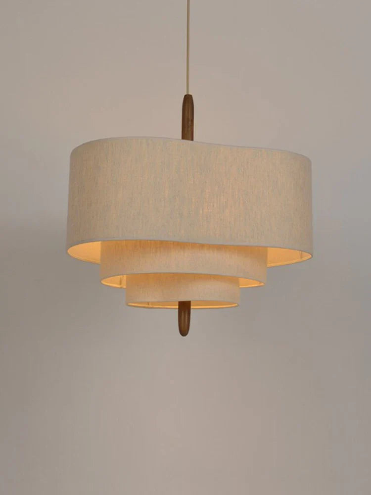 Aurelia Fabric Pendant Light for Modern Spaces with Soft Shade - OpalDwell