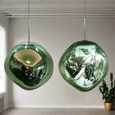 Fjordline Nordic Glass Pendant Light For Living Rooms, Dining Rooms, Kitchens OpalDwell