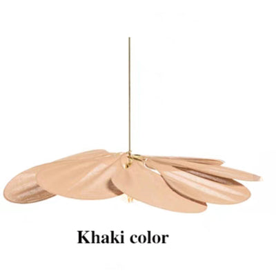 Vellora | Petal Pendant Light With Soft Floral Glow For Living Rooms - OpalDwell