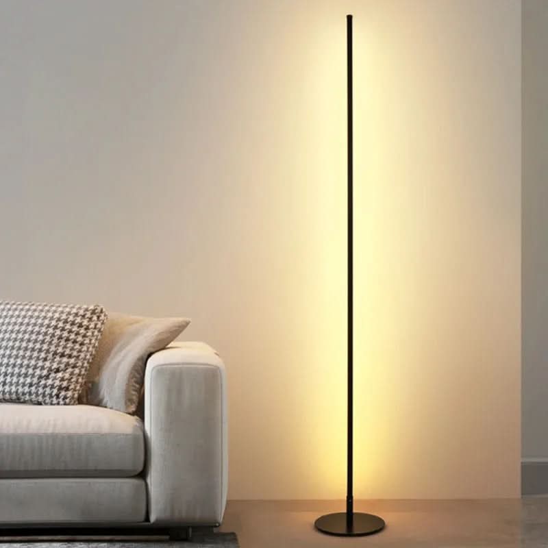 Contemporary Dimmable Floor Lamp With Soft LED Ambient Lighting For Living Areas OpalDwell