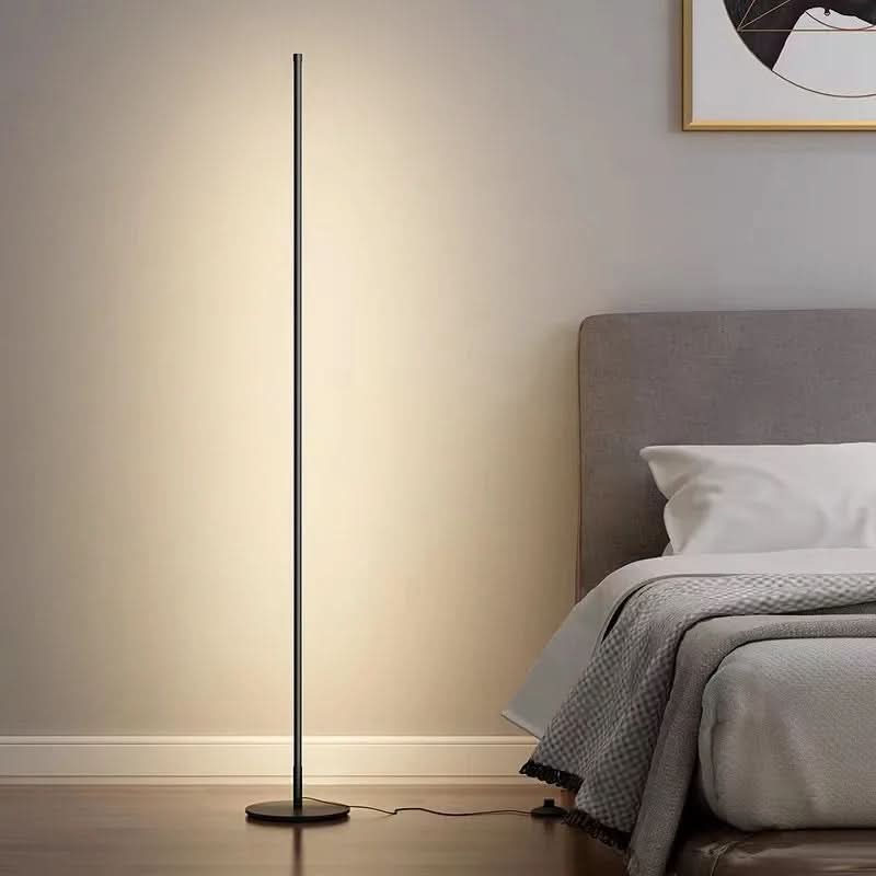 Contemporary Dimmable Floor Lamp With Soft LED Ambient Lighting For Living Areas OpalDwell