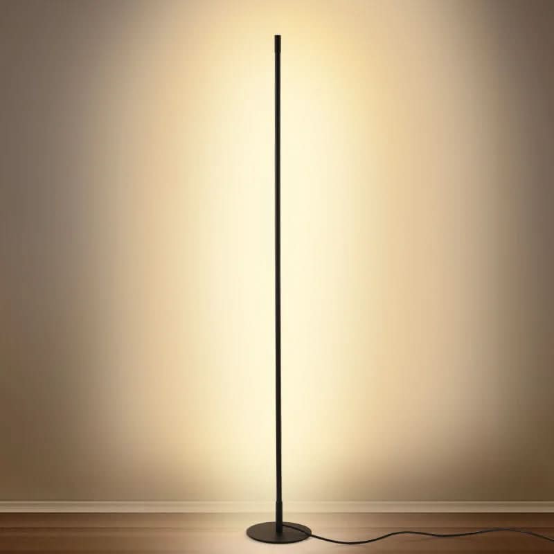 Contemporary Dimmable Floor Lamp With Soft LED Ambient Lighting For Living Areas OpalDwell