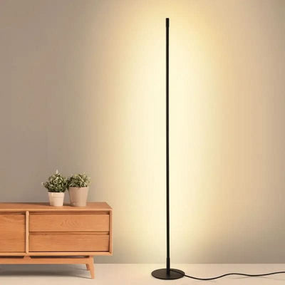 Contemporary Dimmable Floor Lamp With Soft LED Ambient Lighting For Living Areas OpalDwell