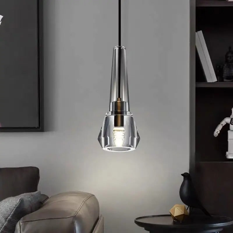 Asterra Premium Full Copper K9 Crystal LED Pendant Lights - OpalDwell