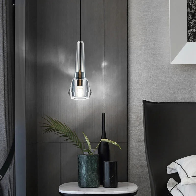 Asterra Premium Full Copper K9 Crystal LED Pendant Lights - OpalDwell