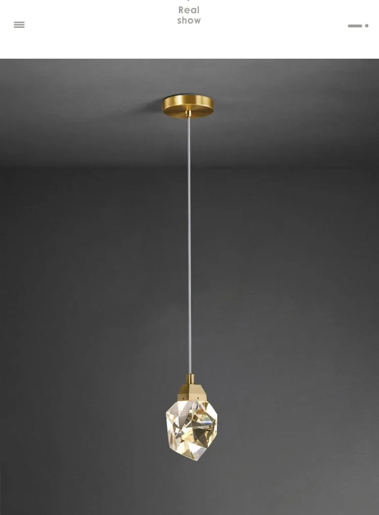 Lumiara | Diamond LED Pendant Light - OpalDwell