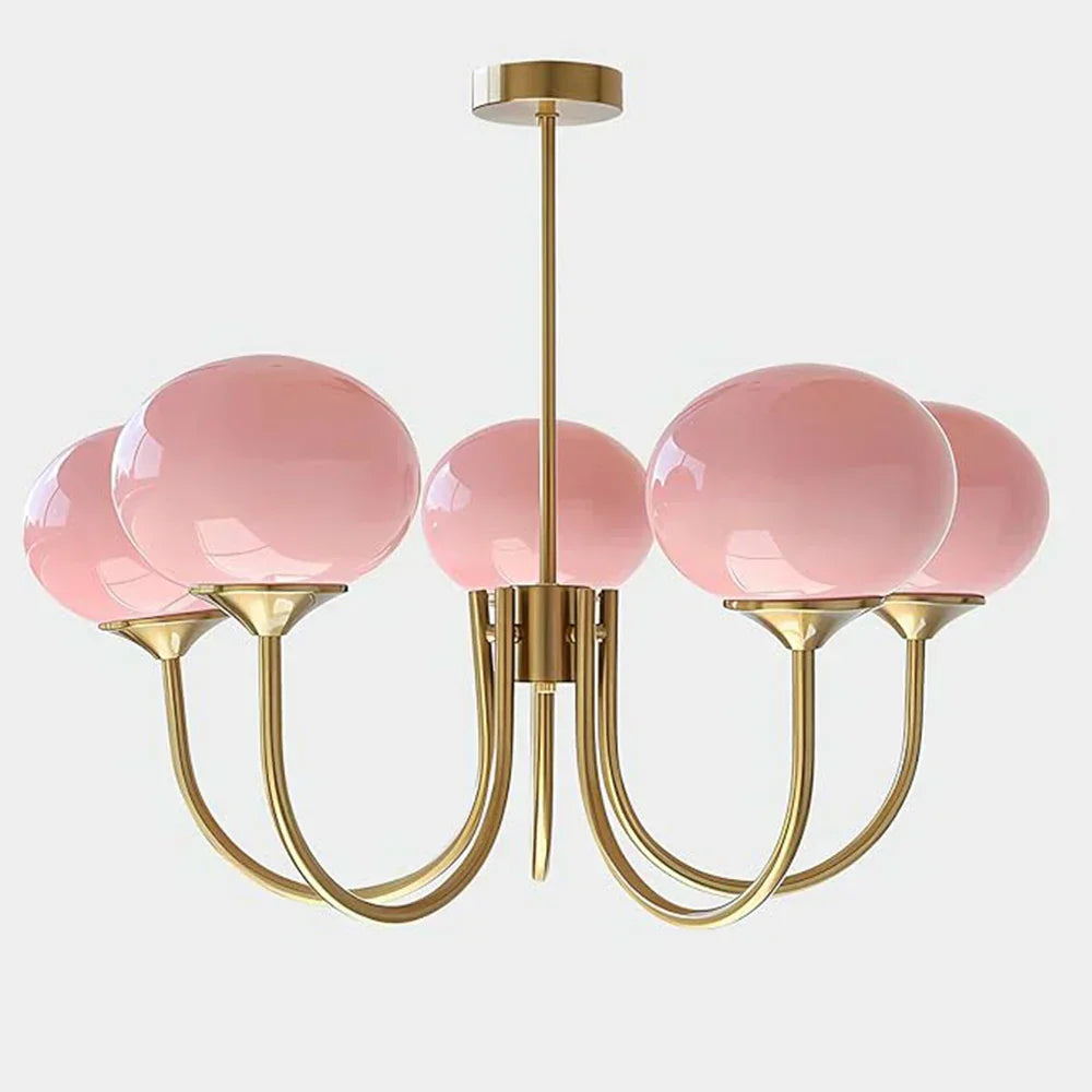 Liora Blush Chandelier - OpalDwell