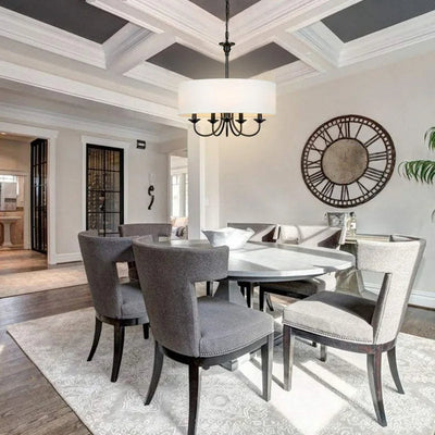Lumenora | Drum Chandelier - OpalDwell