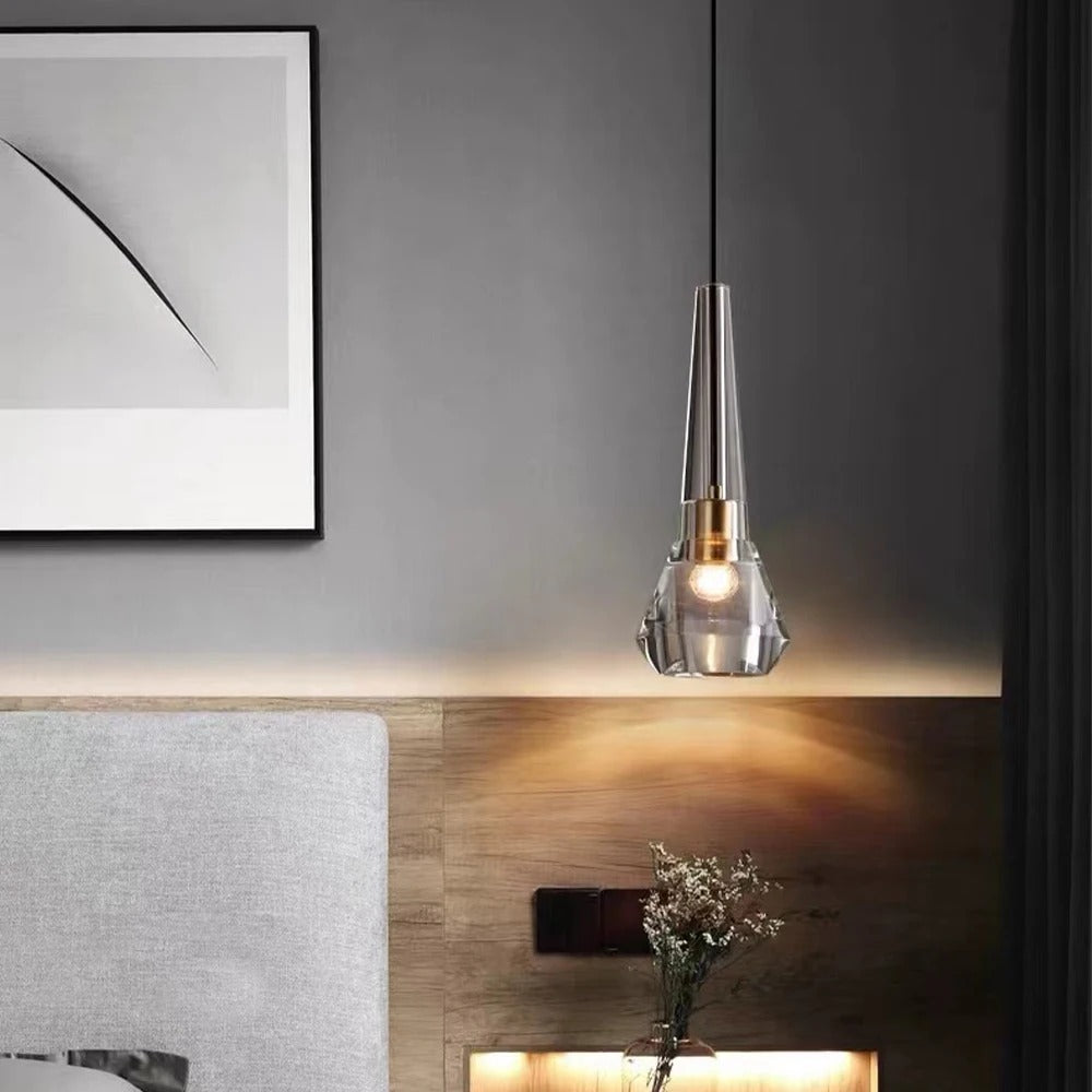 Asterra Premium Full Copper K9 Crystal LED Pendant Lights - OpalDwell
