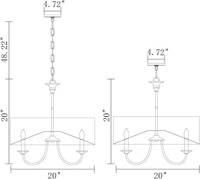 Lumenora | Drum Chandelier - OpalDwell