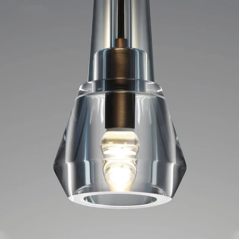Asterra Premium Full Copper K9 Crystal LED Pendant Lights - OpalDwell