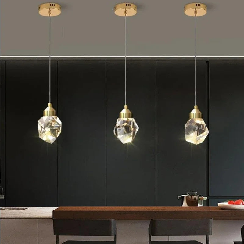 Lumiara | Diamond LED Pendant Light - OpalDwell