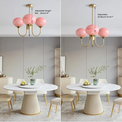 Liora Blush Chandelier - OpalDwell