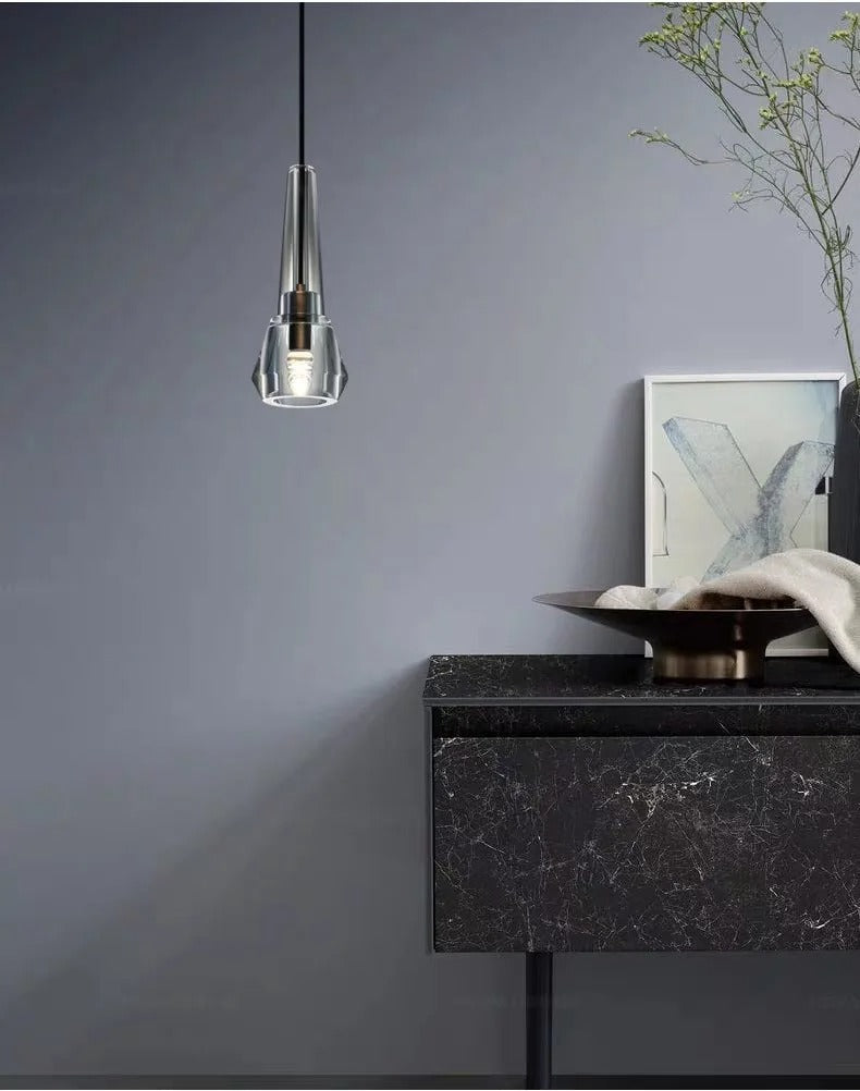 Asterra Premium Full Copper K9 Crystal LED Pendant Lights - OpalDwell