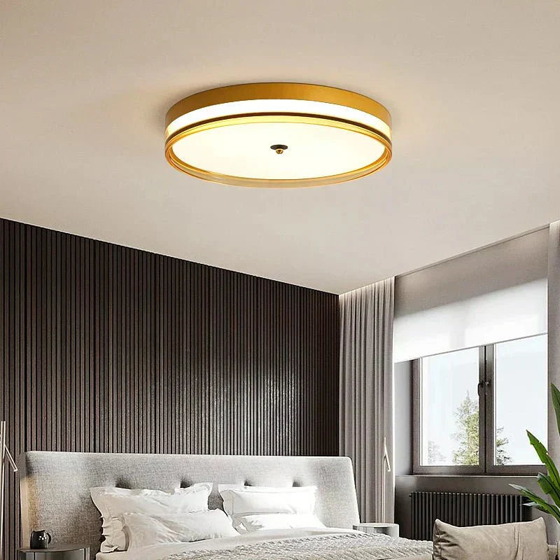 Nyra Ceiling Light Modern Minimalist Glow By LumaNova - OpalDwell
