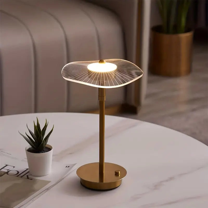 LumaNova Modern LED Table Lamp for Efficient Lighting - OpalDwell