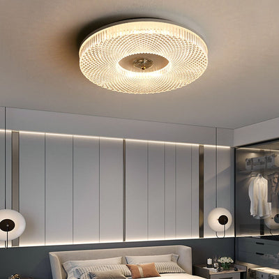 Luminia Slim LED Ceiling Light in Metal & Acrylic Finish OpalDwell