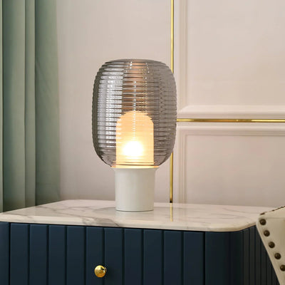 Decorative Glass Table Lamp For Contemporary Home Lighting - OpalDwell