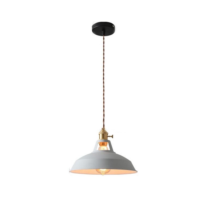 Lyrae Morandi-Style Colorful Metal Pendant Light Glow - OpalDwell