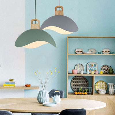 Noctara Vintage Pendant Light in Black Matte Metal - OpalDwell
