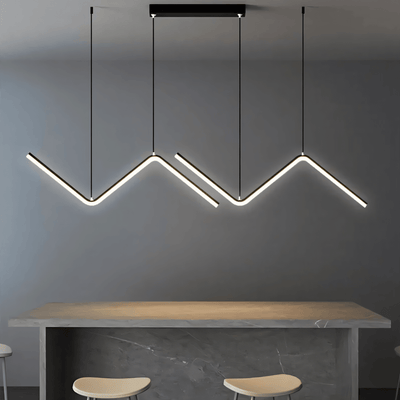 Solenne | Geometric Triangle Chandelier - OpalDwell