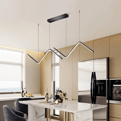 Solenne | Geometric Triangle Chandelier - OpalDwell