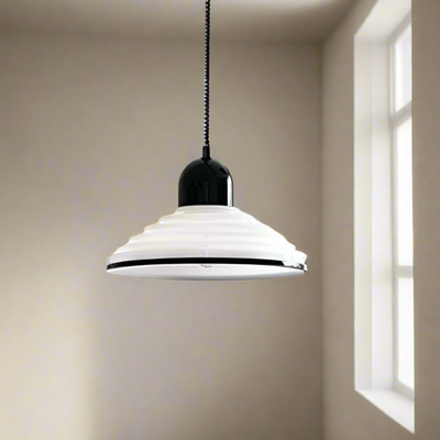 Luminelle Cream Glass Chandelier With Soft Lampshade - OpalDwell