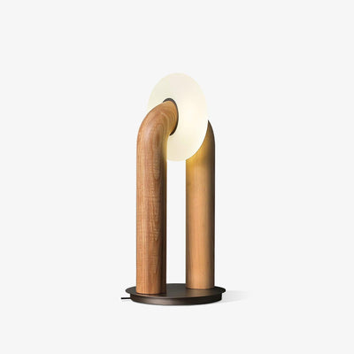 LumaArc Wireless Table Lamp With Rechargeable Battery - OpalDwell