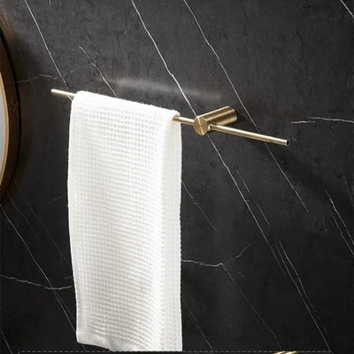 NovaLuxe Towel Bar For Modern Bathrooms, Sleek Finish OpalDwell